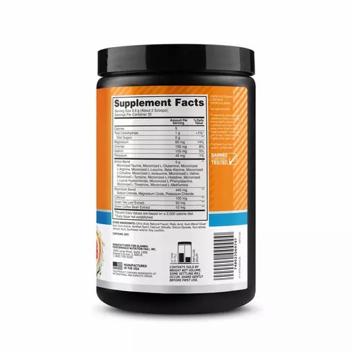 Optimum Nutrition Essential AMIN.O. ENERGY + Electrolytes *new* Sun-kissed Citrus 0.63 lb (30 Servings) Philippines | 62084-ZEYM