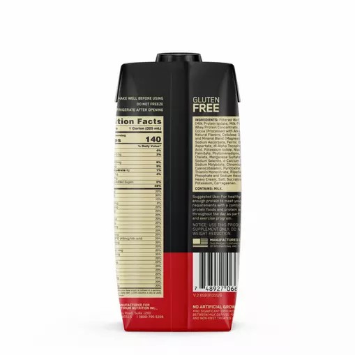 Optimum Nutrition GOLD STANDARD® Ready To Drink Protein Shake Chocolate 12 Cartons (12 Servings) Philippines | 10364-RVLD
